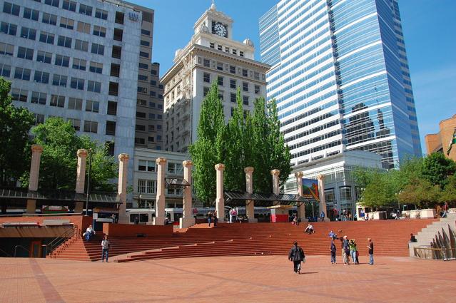 Pioneer Courthouse Square